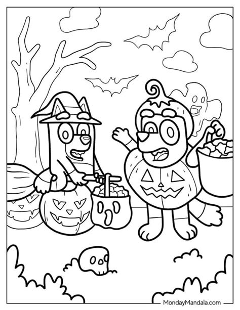 Bluey Coloring Pages Free Pdf Printables Fall Coloring Pages