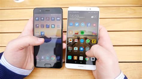 Huawei P10 Plus Vs Mate 9 Youtube