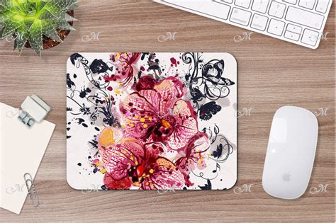 Mouse Pad Mockup 2 In 1 PSD JPEG By MaddyZ TheHungryJPEG