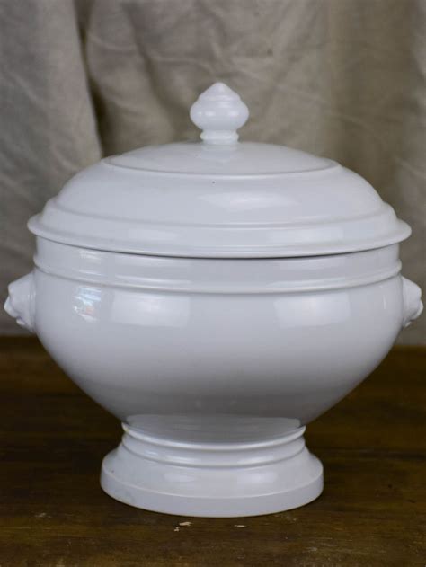 18th century French soup tureen - ironstone