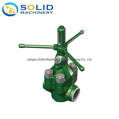 Api A Demco Mud Gate Valve For Wellhead Equipment Mud Valve And