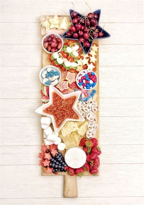 Patriotic Charcuterie Board Ideas Petite Haus Fourth Of July Food