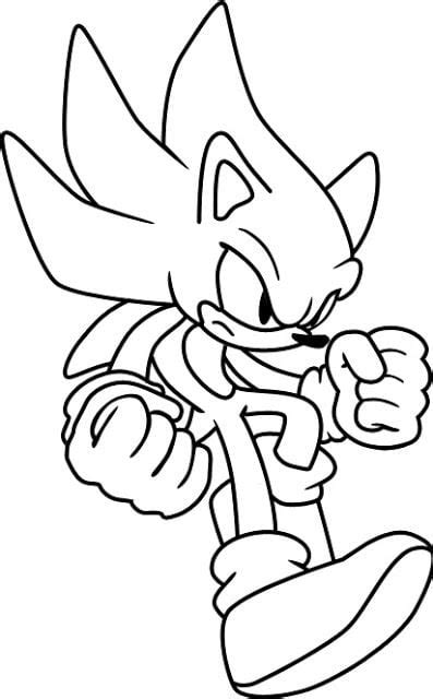 Detail Gambar Mewarnai Sonic Koleksi Nomer 15