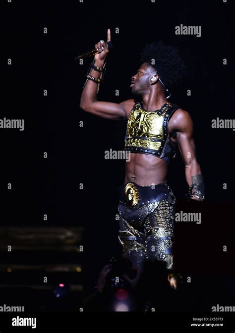 Miami Fl Octorber 04 Lil Nas X Performs Live On Stage During The