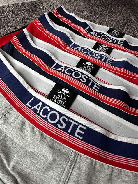 Мужские трусы Lacoste Чоловіча білизна Лакост набір 4шт (mu115): 749 ...