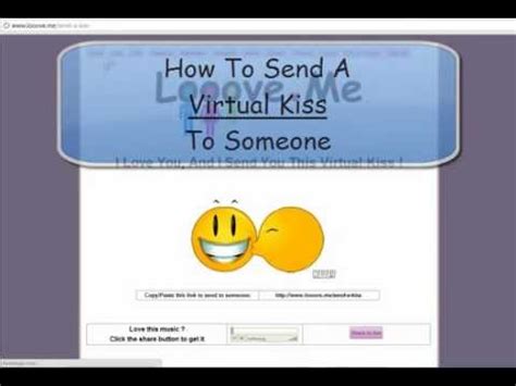 http://www.Looove.Me | How To Send A Virtual Kiss (Music: Cafe Del Mar ...