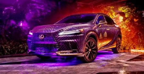 Lexus Rx H F Sport Inspired By Black Panther Wakanda Forever