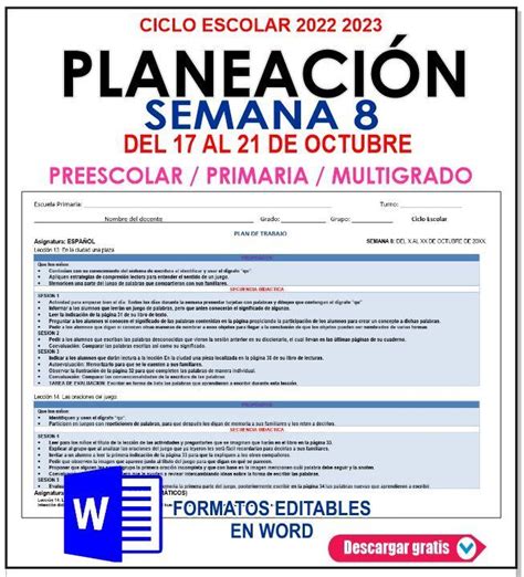 Planeacion Semana 27 Primaria Todos Los Grados Con Anexos Reverasite