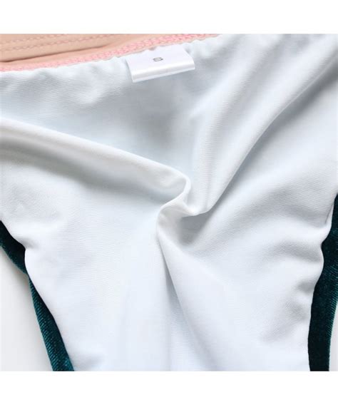 High Neck Bathing Suit Piece Sports Crop Top Bikini Swimsuit For Women Blue C Dclsn