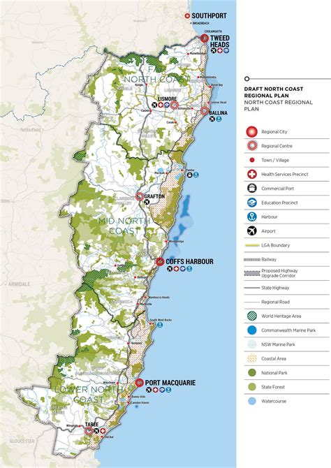 Exploring The Beauty Of Nsw North Coast With Map - Caribbean Map