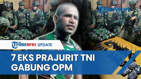 Daftar Nama Prajurit Tni Membelot Ke Kkb Papua Terbaru Danis Murib