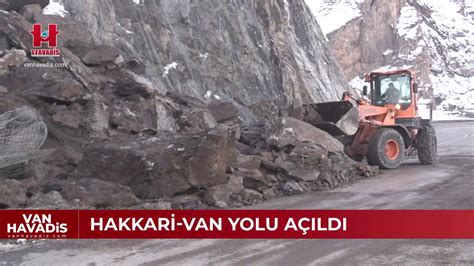 Kaya Par Alar Nedeniyle Kapanan Hakkari Van Yolu A Ld Dailymotion