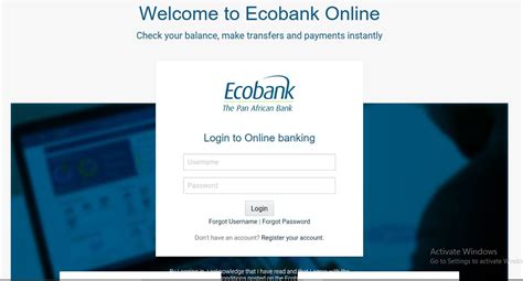 Learn How To Register For Ecobank Mobile App And Online Banking