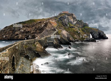 Hermitage Of San Juan De Gaztelugatxe Hi Res Stock Photography And