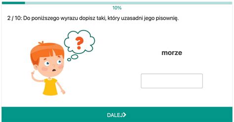 Ćwiczenie ortograficzne online RZ wymienne na R dla dzieci uczniów