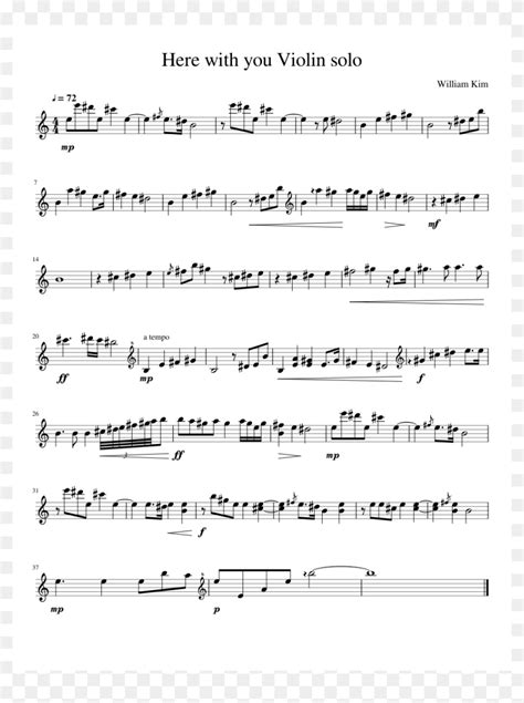 Here With You Mirari Nikki Deltarune Clarinet Sheet Music Hd Png Download 850x1100