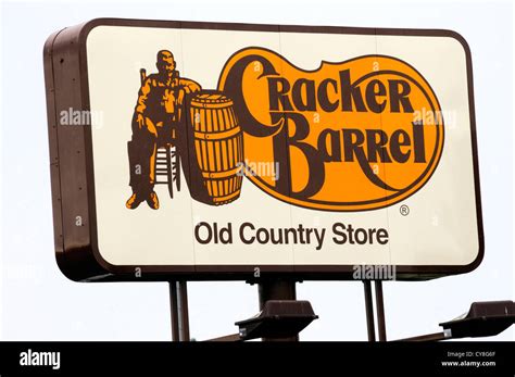 Cracker Barrel Sign Stock Photo - Alamy