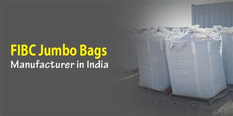 Fibc Bulk Bags Pp Jumbo Bags Singhal Group