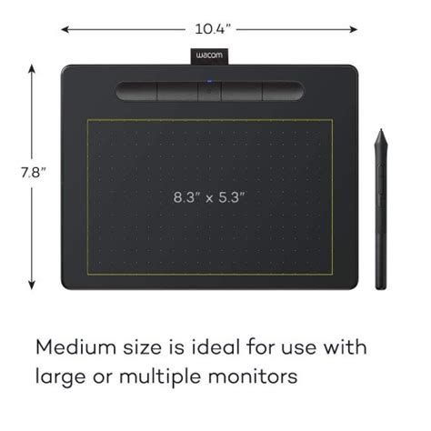 Wacom CTL 6100WL K0 CX Intuos Medium Dimensions 26 4 X 20 X 0 9 Cm