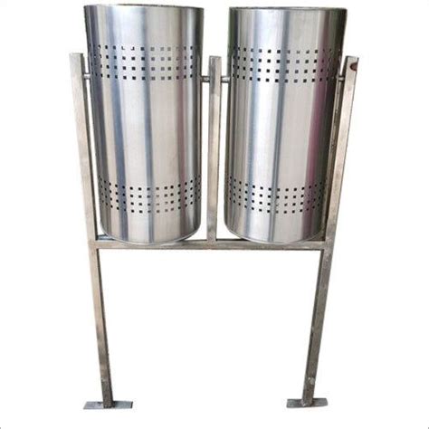 Twin Bin Stainless Steel Dustbin Application Home At Best Price In