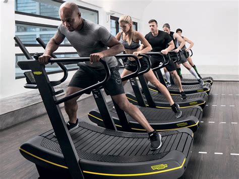 Technogym Skillmill Curved Treadmill For HIIT Training Technogym