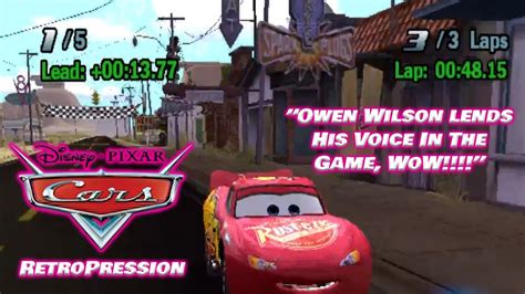 Pixar S Cars The Video Game Old School Open World Gamecube Game