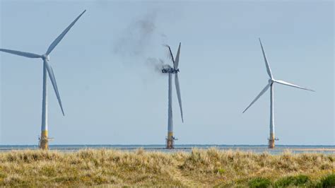 Offshore Wind Turbine Catches Fire Off East Coast Of Britain Trendradars