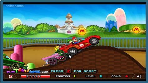 Mario car racing game - locedbreak