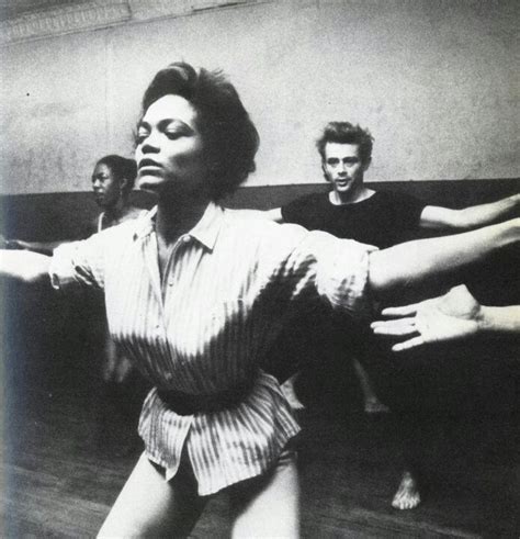 Eartha Kitt Teaching A Dance Class And James Dean Eartha Kitt James Dean Eartha