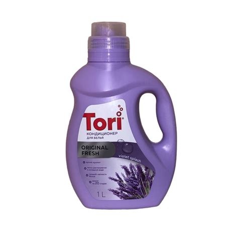 Tori ORIGINAL FRESH кондиционер для стирки 1 литр. violet splash ...