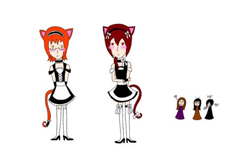 Cat Maids By Spiritsilvermoon117 On Deviantart