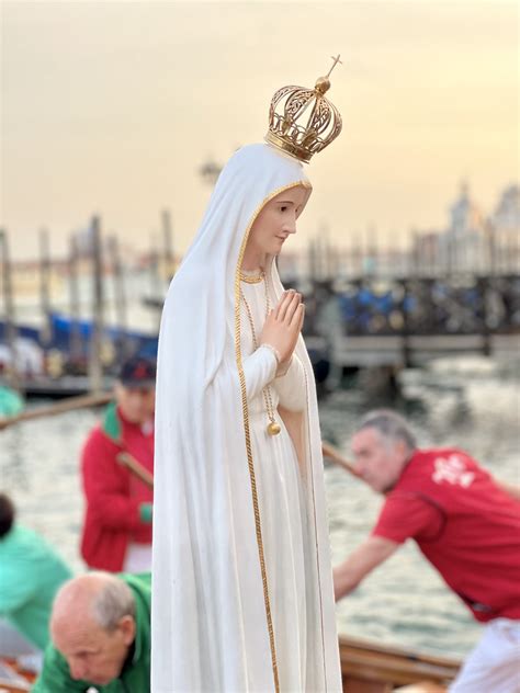 Venezia Accoglie La Madonna Pellegrina Di Fatima Il Nuovo Terraglio