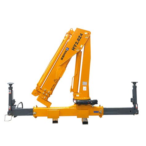 Hydraulic Small Folding Boom Crane Max Lifting Tons Articulated Arm