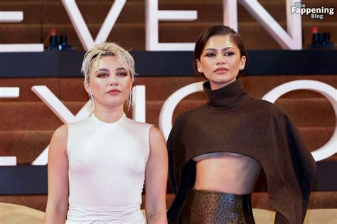 Zendaya Shows Off Her Underboob At The Dune Part Two Event In