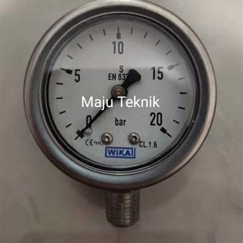 Jual Wika Pressure D Bar Drat Npt Full Ss Raket Di Seller