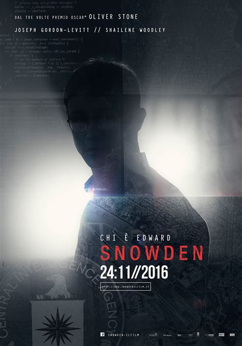 Snowden (#5 of 6): Mega Sized Movie Poster Image - IMP Awards