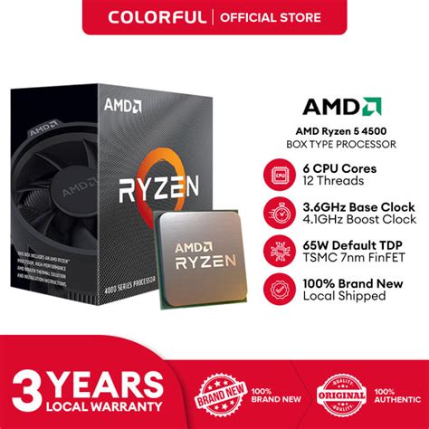 Amd Ryzen Boxed Desktop Processor W Amd Wraith Stealth Cooler