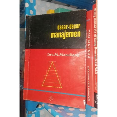 Jual Dasar Dasar Manajemen Drs M Manullang Buku Bekas Original