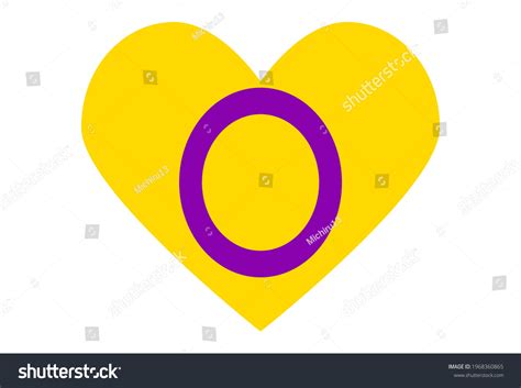 Lgbt Pride Flag Intersex Pride Multicolored Stock Vector Royalty Free