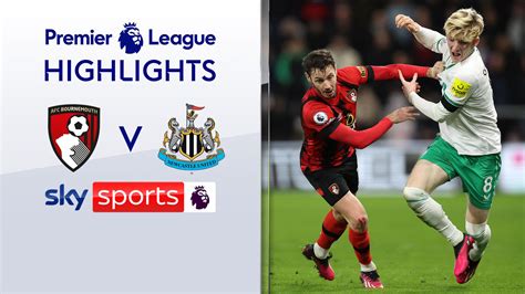 Bournemouth 1 1 Newcastle Premier League Highlights Football News