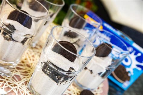 Mousse Mit Mascarpone Und Oreo Keksen