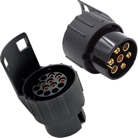 Amazon Fr Adaptateur Prise Remorque 7 Vers 13 Broches 12V Adaptateur