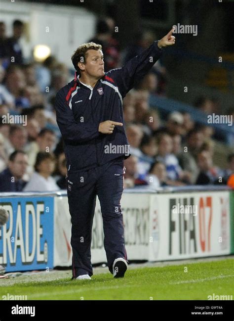 Ipswich Town Manager Jim Magilton During The Coca Cola Championship