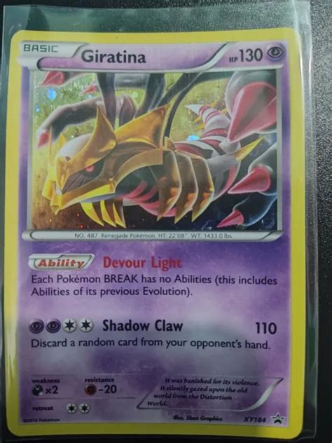 Giratina XY184 Holo Rare Promo Pokemon XY Promo Lazada PH