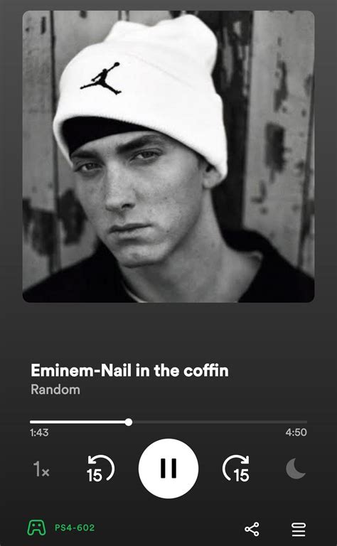 TIL somebody has Nail in the Coffin as a podcast on Spotify : r/Eminem