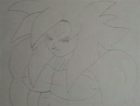 Goku SSJ4 Drawing | DBZ Amino