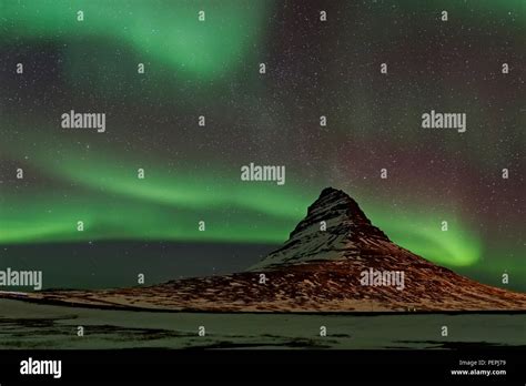 Northern Lights, Grundarfjordur, Iceland Stock Photo - Alamy