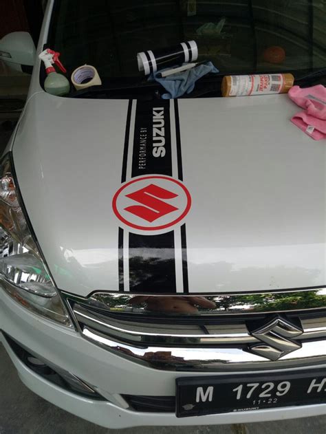 Jual Sticker Stiker Mobil Suzuki Kap Sticker Ertiga Ignis Wagon R Dll