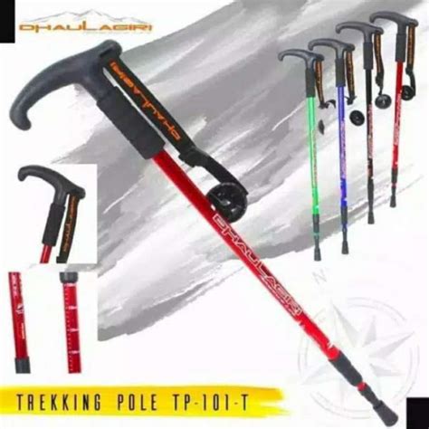 Jual Treking Pole Tongkat Gunung Dhaulagiri Camping Hitam ORIGINAL