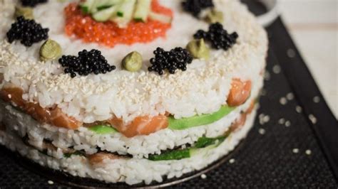 Sushi Cake Recipe